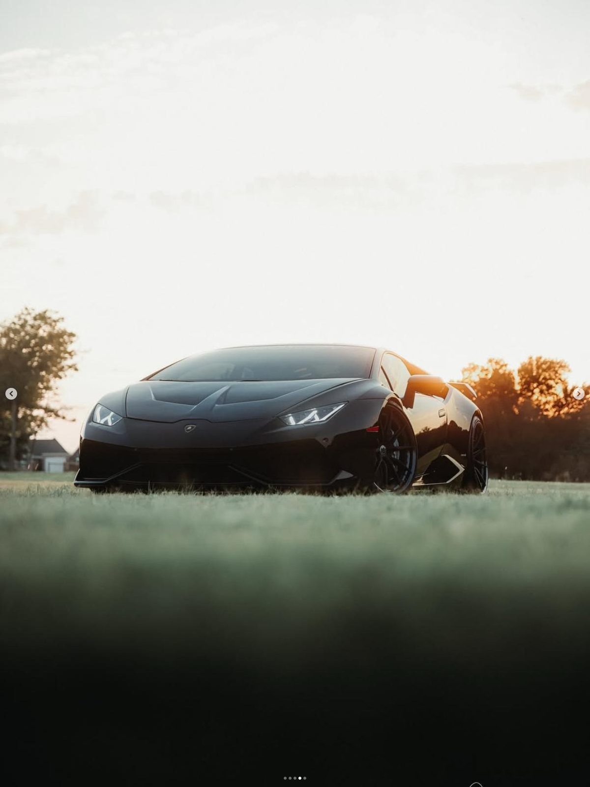 Luxury car dealership photography — exotic vehicle